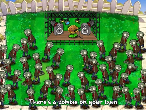 Plants vs. Zombies - Цените мозги!