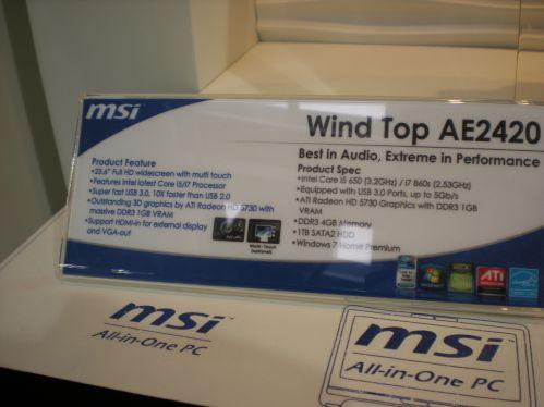 Игровое железо - MSI Wind Top AE2420 весьма неплох для художников