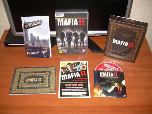 Mafia II - Запоздавший обзор российского коллекционного издания для PC.