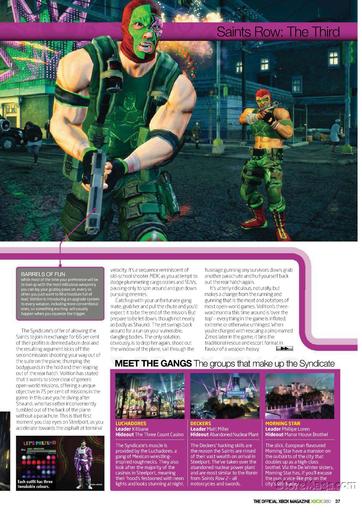 Saints Row: The Third - Сканы из журнала Xbox World